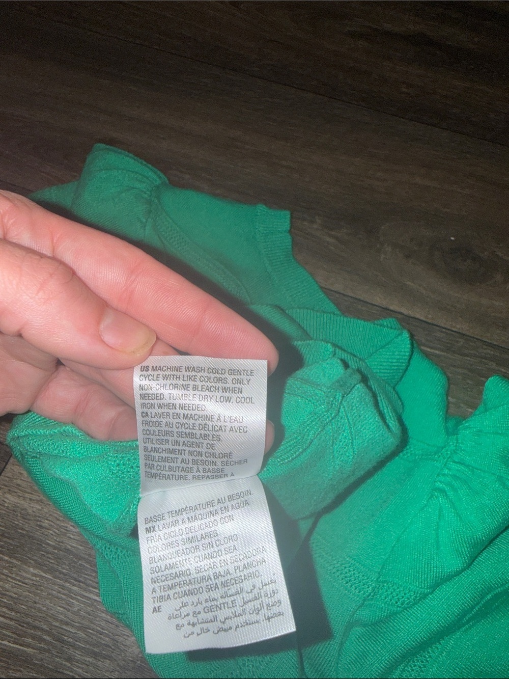 Maison Jules Emerald Green Crewneck Knit Top - Picture 5 of 5